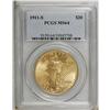 Image 1 : 1911-S $20 MS64 PCGS. Satiny on the obverse with sligh 