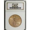 Image 1 : 1911-S $20 MS64 NGC. This subtly lustrous apricot-gold 