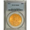 Image 3 : 1913 $20 MS63 PCGS. Somewhat available despite the sma 