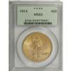 Image 3 : 1914 $20 MS63 PCGS. The first of several Select or bet 