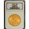 Image 3 : 1914 $20 MS64 NGC. The surfaces are bright with full m 