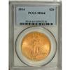 Image 3 : 1914 $20 MS64 PCGS. An original mustard-gold near-Gem 