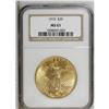 Image 1 : 1915 $20 MS63 NGC. Sharply struck, with brassy-gold lu 