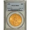 Image 3 : 1915 $20 MS64 PCGS. An attractive example of this 48-s 