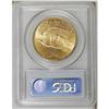 Image 2 : 1915-S $20 MS65 PCGS. Bright satiny luster and enticin 