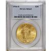 Image 3 : 1916-S $20 MS65 PCGS. This highly lustrous wheat gold 