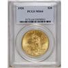 Image 3 : 1920 $20 MS64 PCGS. This is a pleasingly peach-gold do 