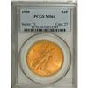 Image 3 : 1920 $20 MS64 PCGS. The rich apricot toning is attract 