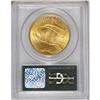 Image 2 : 1922 $20 MS64 PCGS. Choice and softly lustrous with a 