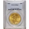 Image 1 : 1922 $20 MS64 PCGS. Sharply struck with rich lemon-yel 