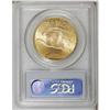 Image 2 : 1922 $20 MS65 PCGS. Remarkably well struck with intens 