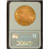 Image 4 : 1922 $20 MS65 NGC. Well struck and slightly satiny, th 