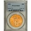 Image 3 : 1923 $20 MS65 PCGS. The obverse fields of this highly 