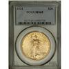 Image 1 : 1924 $20 MS65 PCGS. A crisply struck and highly lustro 