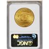 Image 2 : 1924 $20 MS66 NGC. Lovely apricot-gold patina adorns l 