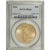 Image 1 : 1924 $20 MS66 PCGS. A lustrous gold-orange Premium Gem 