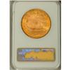 Image 2 : 1924 $20 MS66 NGC. Lovely reddish-gold color blankets 