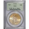 Image 1 : 1927 $20 MS65 PCGS. A flashy Gem example of this popul 