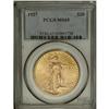 Image 1 : 1927 $20 MS65 PCGS. A nicely struck and lustrous gold- 