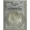 Image 1 : 1878 7/8TF S$1 Strong MS65 PCGS. VAM-38. The widely sh 