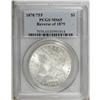 Image 1 : 1878 7TF S$1 Reverse of 1879 MS65 PCGS. Introduced lat 