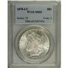 Image 1 : 1878-CC S$1 MS65 PCGS. This boldly impressed Carson Ci 