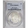 Image 3 : 1878-CC S$1 MS65 Prooflike PCGS. Ex: Ray George. Thick 