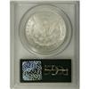 Image 2 : 1878-S S$1 MS66 PCGS. A heavy crescent of rainbow irid 