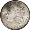 Image 1 : 1879-CC S$1 MS64 PCGS. Whispers of tan-gold color grav 