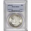 Image 3 : 1879-CC S$1 MS64 PCGS. Whispers of tan-gold color grav 