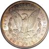 Image 2 : 1879-CC S$1 Capped Die MS62 NGC. The surfaces of this 
