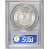 Image 2 : 1880-CC S$1 MS65 PCGS. Lustrous surfaces reveal an arc 