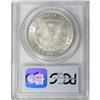 Image 2 : 1880-CC S$1 MS66 PCGS. VAM-10. 8/7 Dash and Doubled 8. 