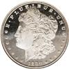 Image 1 : 1880-CC S$1 8 Over Low 7 MS65 S Deep Mirror Prooflike 
