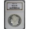 Image 3 : 1880-CC S$1 8 Over Low 7 MS65 S Deep Mirror Prooflike 