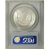 Image 2 : 1880/79-CC S$1 Reverse of 1878 MS65 PCGS. Lustrous, we 