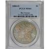 Image 1 : 1880-O S$1 MS64 PCGS. Micro O. Gold, peach, ice-blue, 