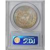 Image 2 : 1880-O S$1 MS64 PCGS. Micro O. Gold, peach, ice-blue, 