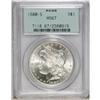 Image 1 : 1880-S S$1 MS67 PCGS. This stunning S-Mint dollar disp 