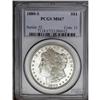Image 1 : 1880-S S$1 MS67 PCGS. This sharply struck Superb Gem h 