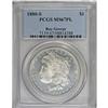 Image 1 : 1880-S S$1 MS67 Prooflike PCGS. Ex: Ray George. Medium 