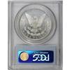 Image 2 : 1881 S$1 MS65 Prooflike PCGS. Ex: Ray George. The 1881 