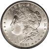 Image 1 : 1881-CC S$1 MS67 PCGS. Ex: Ray George. The field are f 