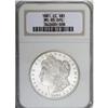 Image 1 : 1881-CC S$1 MS65 Deep Mirror Prooflike NGC. The highly 