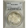 Image 1 : 1881-O S$1 MS65 PCGS. Very frosted and brilliant, this 