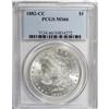 Image 1 : 1882-CC S$1 MS66 PCGS. This practically untoned Premiu 
