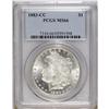 Image 1 : 1883-CC S$1 MS66 PCGS. Partially prooflike fields esta 