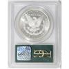 Image 2 : 1883-CC S$1 MS66 Prooflike PCGS. Moderately reflective 