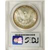 Image 2 : 1883-S S$1 MS63 PCGS. This specimen displays deep ambe 