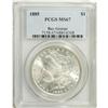 Image 1 : 1885 S$1 MS67 PCGS. Ex: Ray George. A boldly defined S 